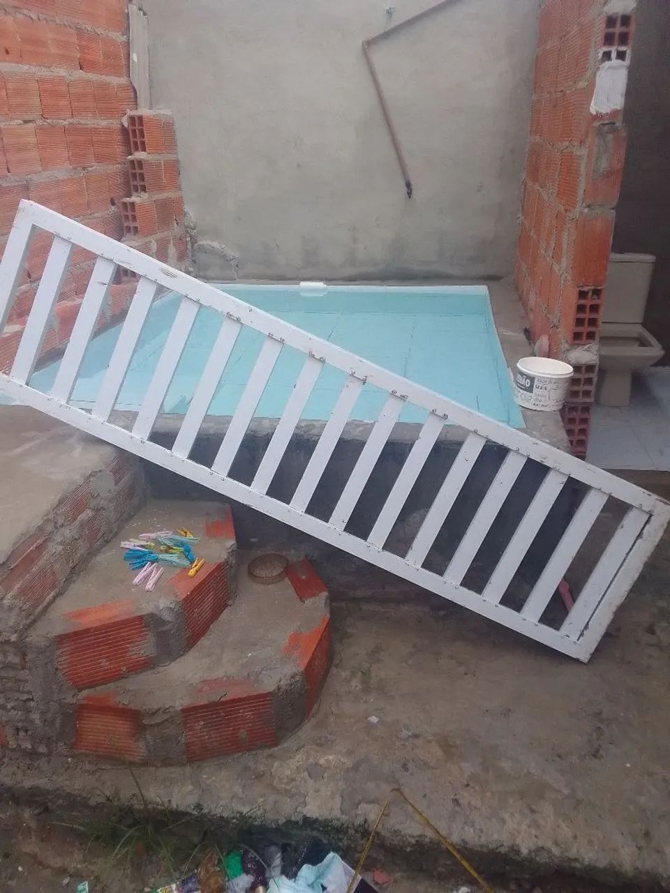 Grade de ventilação ou proteção 