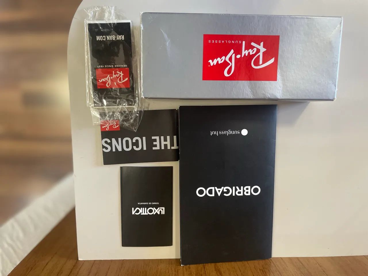 ORIGINAL. Óculos Rayban Wayfarer clássico  - Foto 5