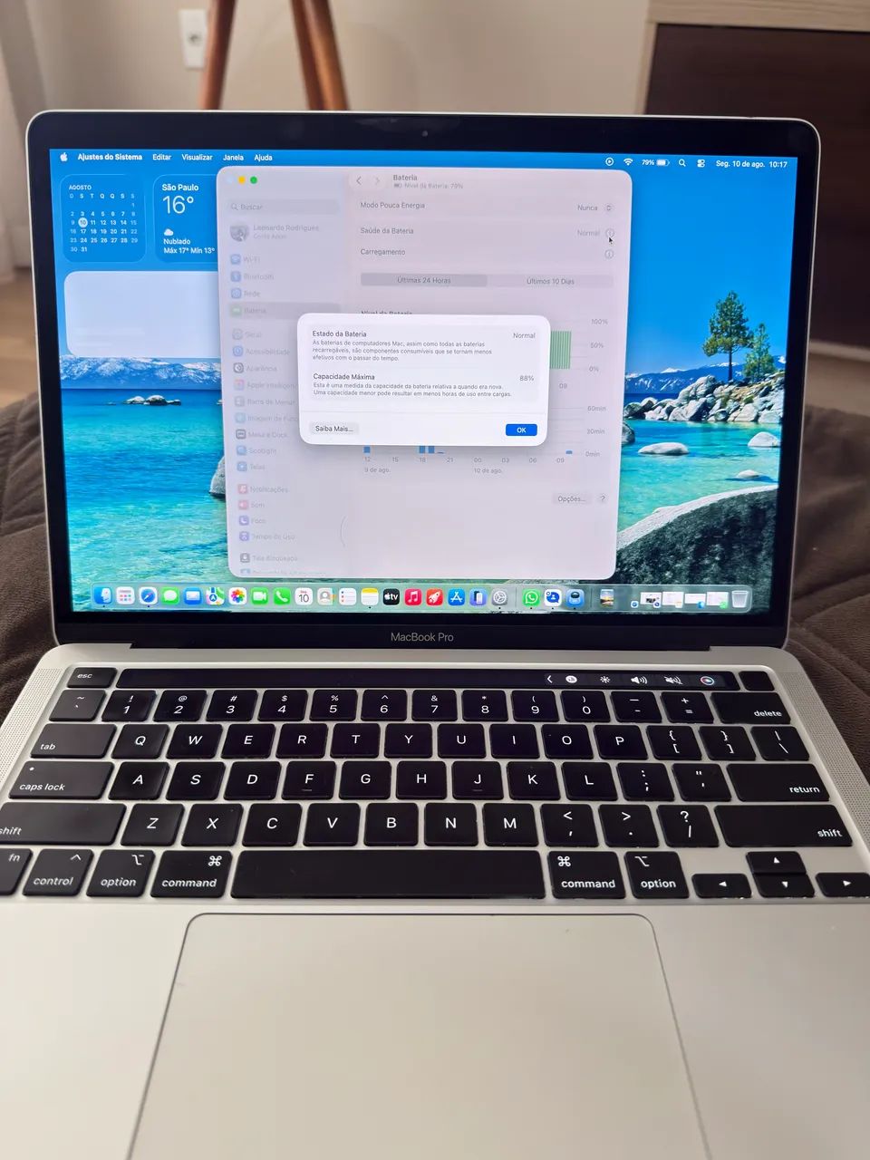 MacBook Pro 13" (Chip Apple M1) Touch Bar ? Estado de Novo! - Foto 3