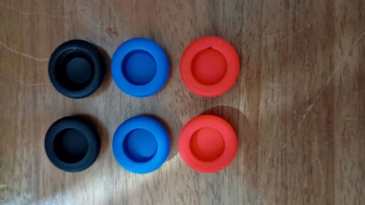 Par de Grip para Analógico de Controles Novos!!! - Foto 2