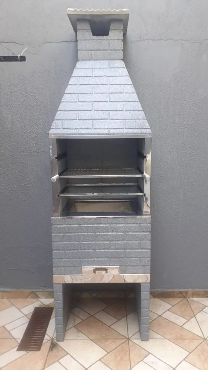 Churrasqueira Pré Moldada 65cm  - Foto 3