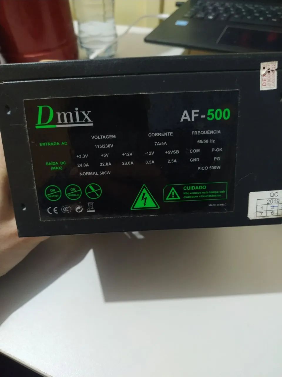 Fonte de Alimentação PC - Dmix 500W 