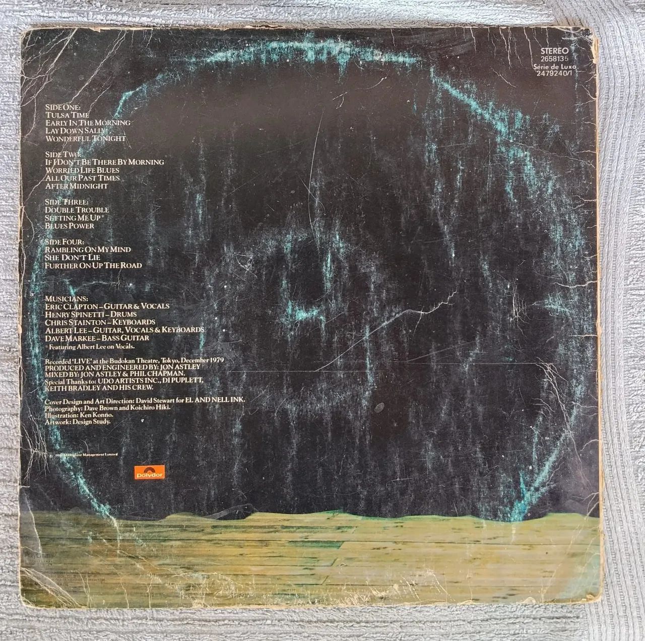 lp disco de vinil Eric clapton just one night toca disco radiola vitrola som antigo 3x1  - Foto 2