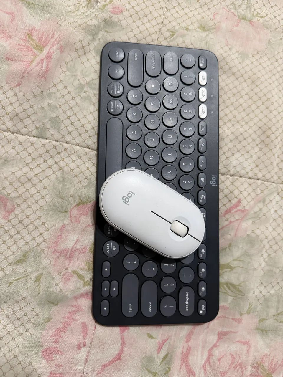 Mouse e teclado Pebble 