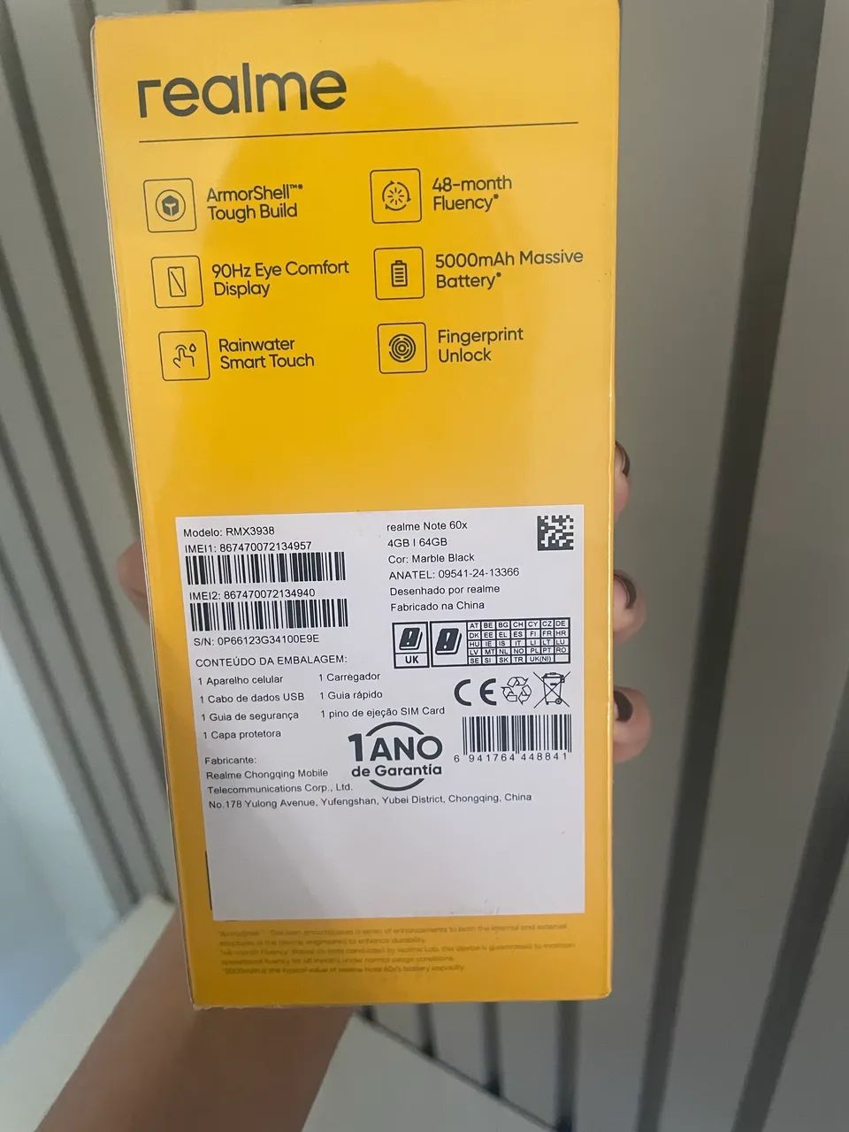 Celular realme note 60x novo  - Foto 2