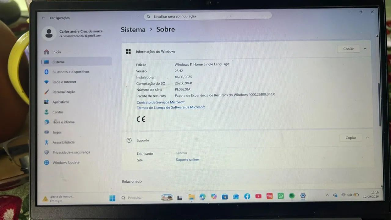 Notebook em ótimo estado de conservação  - Foto 5