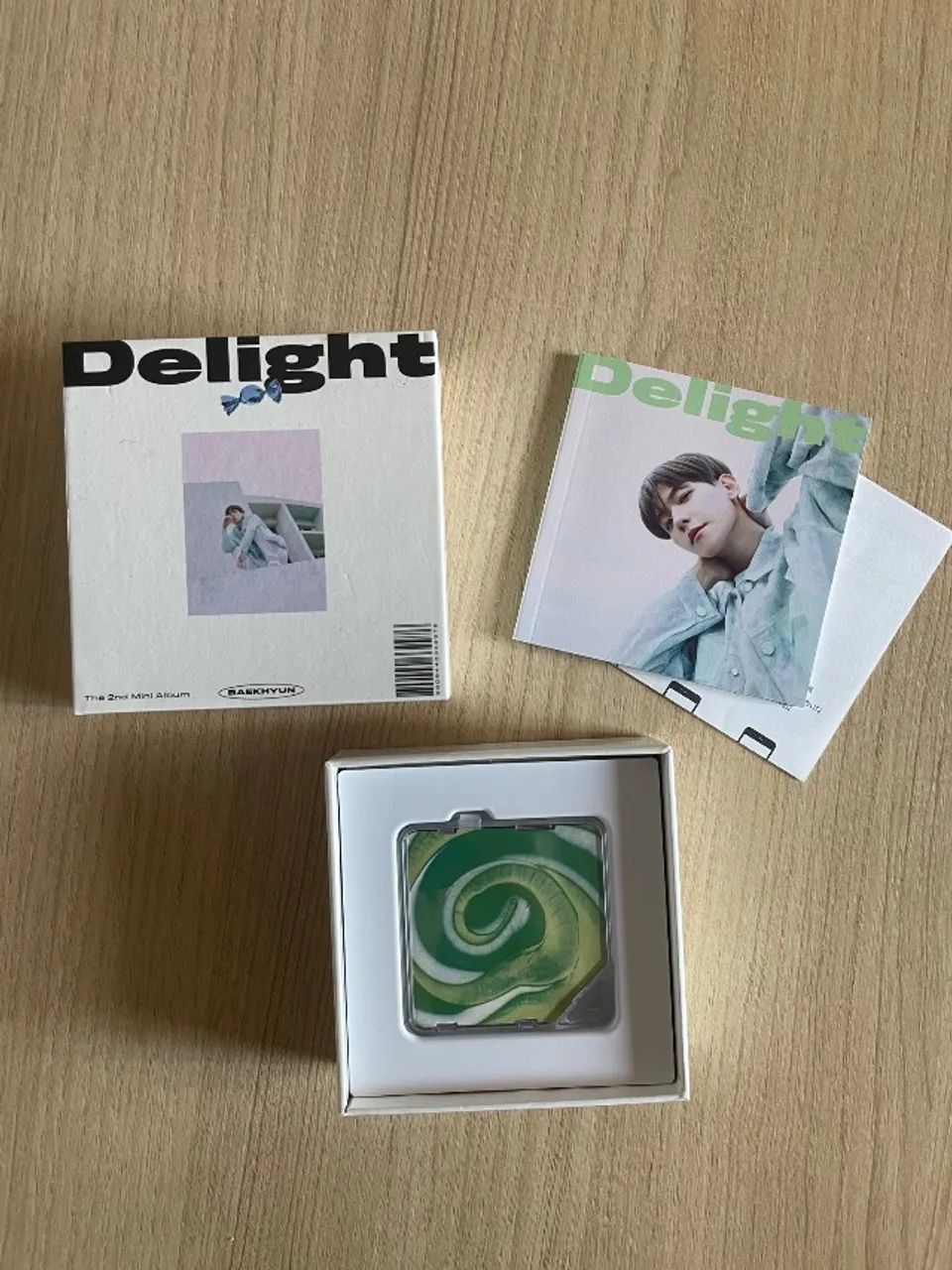 Kihno Álbum Baekhyun - Delight (versão mint) / Sem PC 