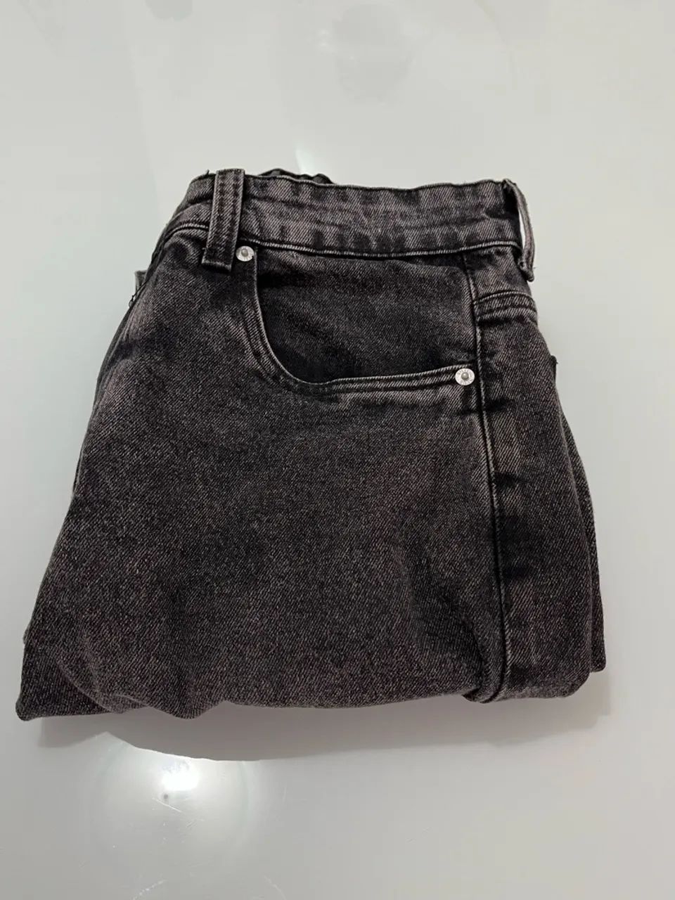 Jeans Renner preta reta - Foto 4