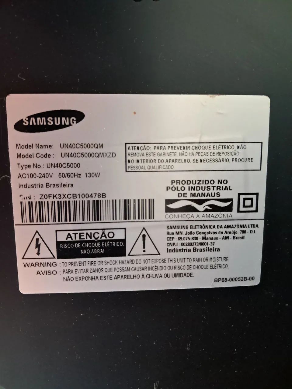 02 TVs COM DEFEITOS R$99 tudo. - Foto 2