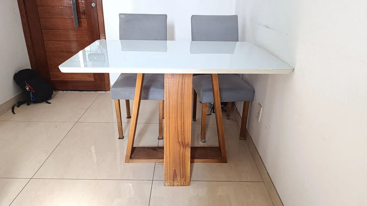 Mesa de jantar quatro lugares  - Foto 3