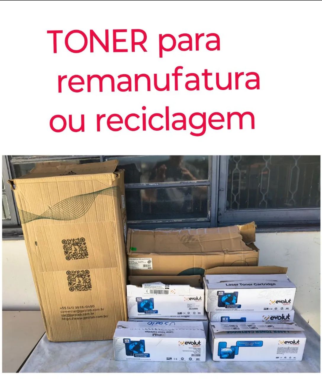 DOAÇÃO - Toner para impressora 