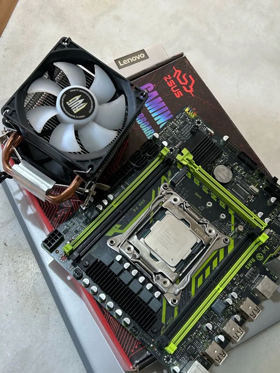 ? Kit X99 P4 + Xeon E5-2650 V4 + Cooler