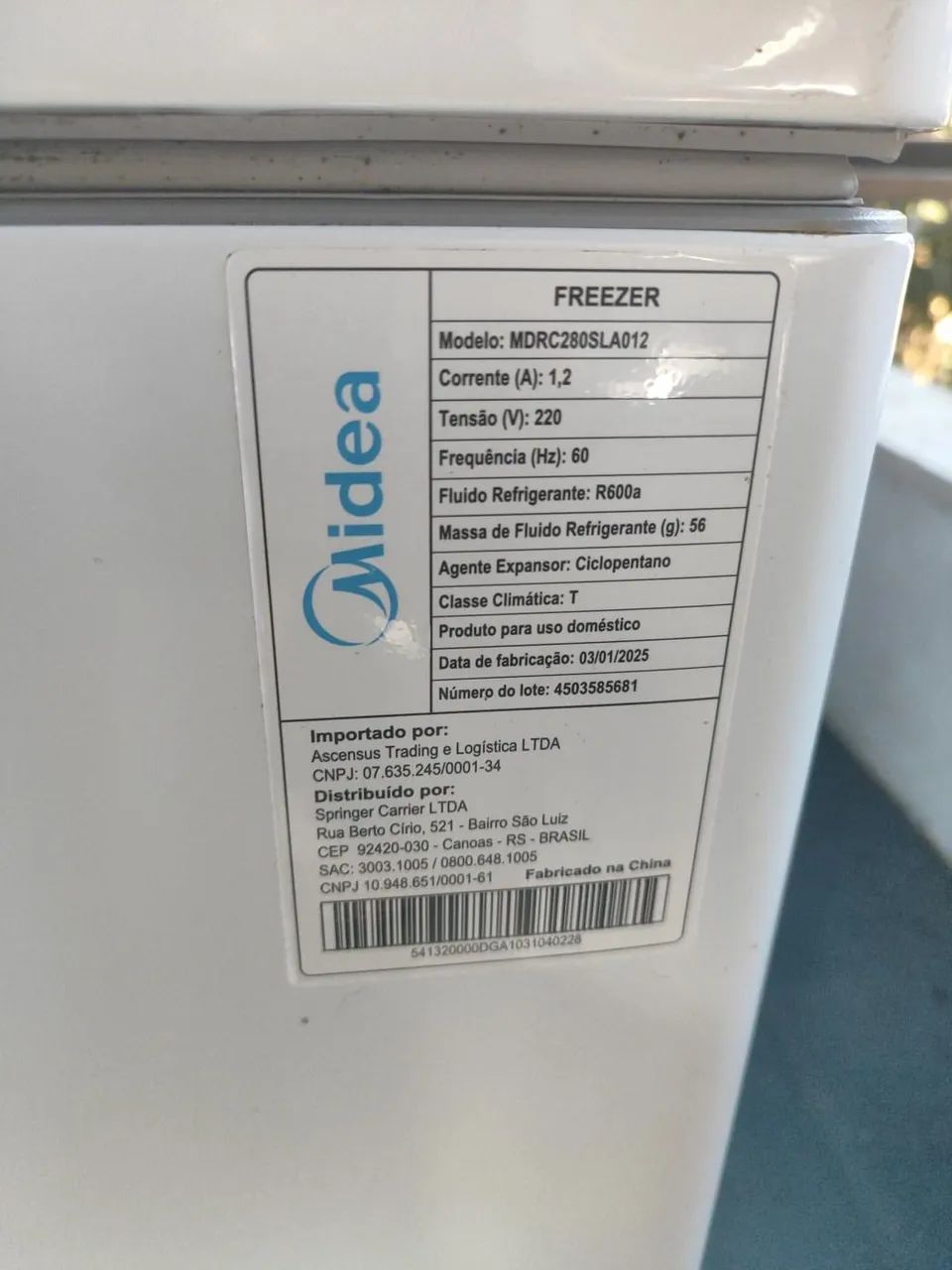Freezer midea 220v - Foto 5