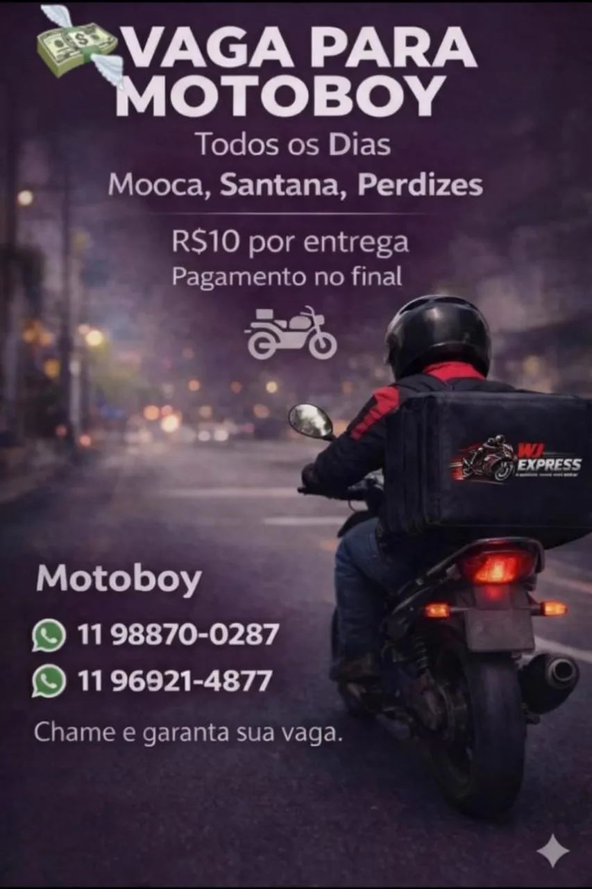 Motoboy freelancer 