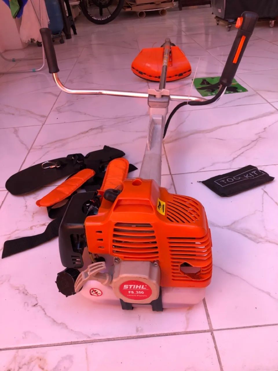 Roçadeira a gasolina Stihl FS_350 NOVA