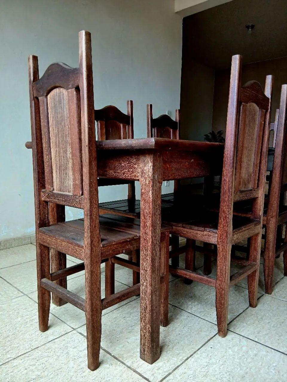 MESA DE MADEIRA MACI ÇA  - Foto 2