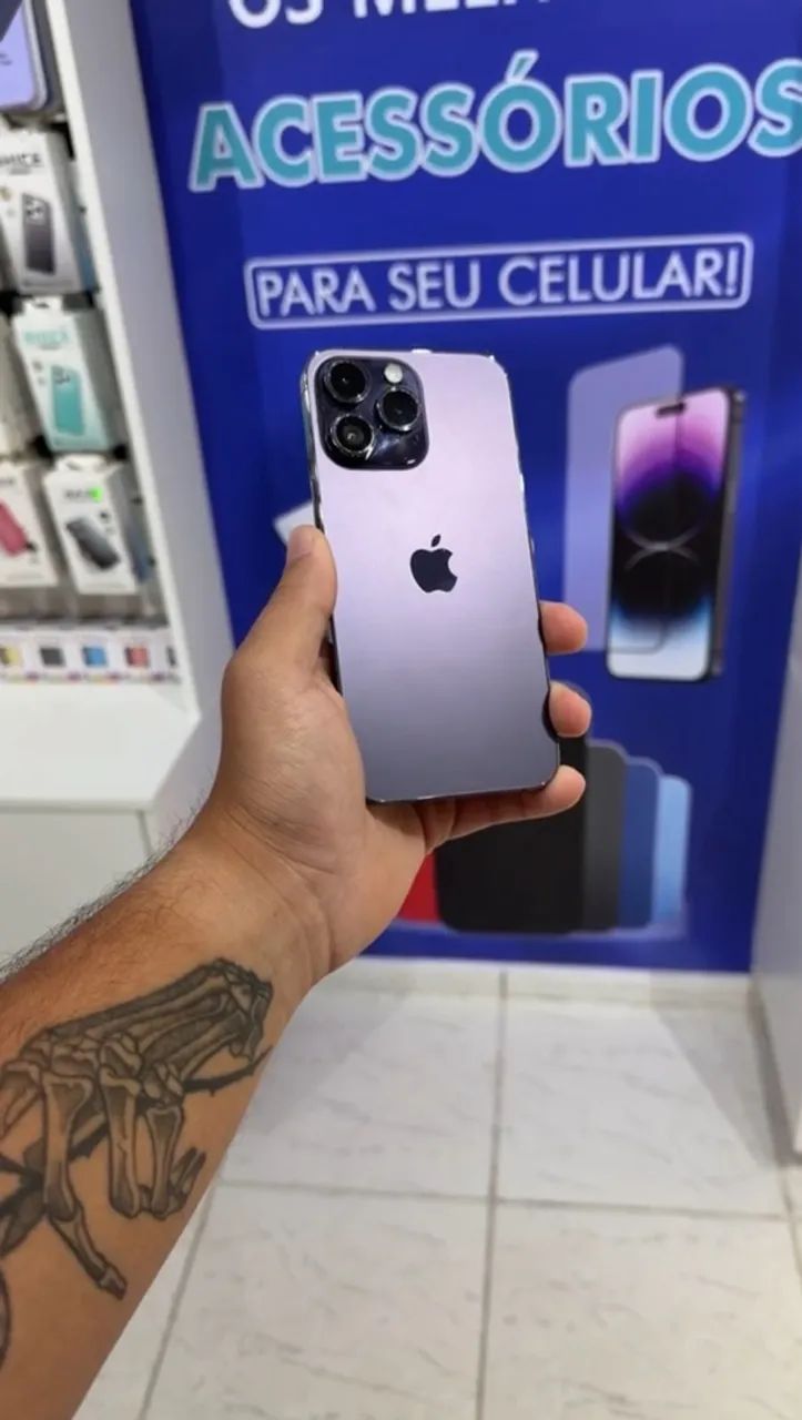 IPHONE 14 PRO NOVO ZERO!!