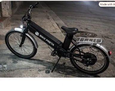 Bike elétrica SCOOTER BRASIL 800W, 48V, 26 polegadas