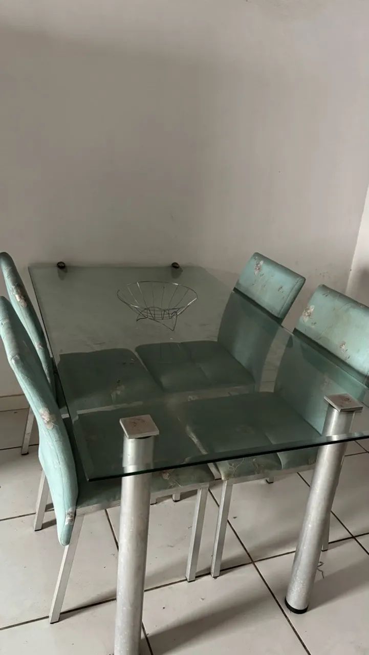 Mesa de vidro 