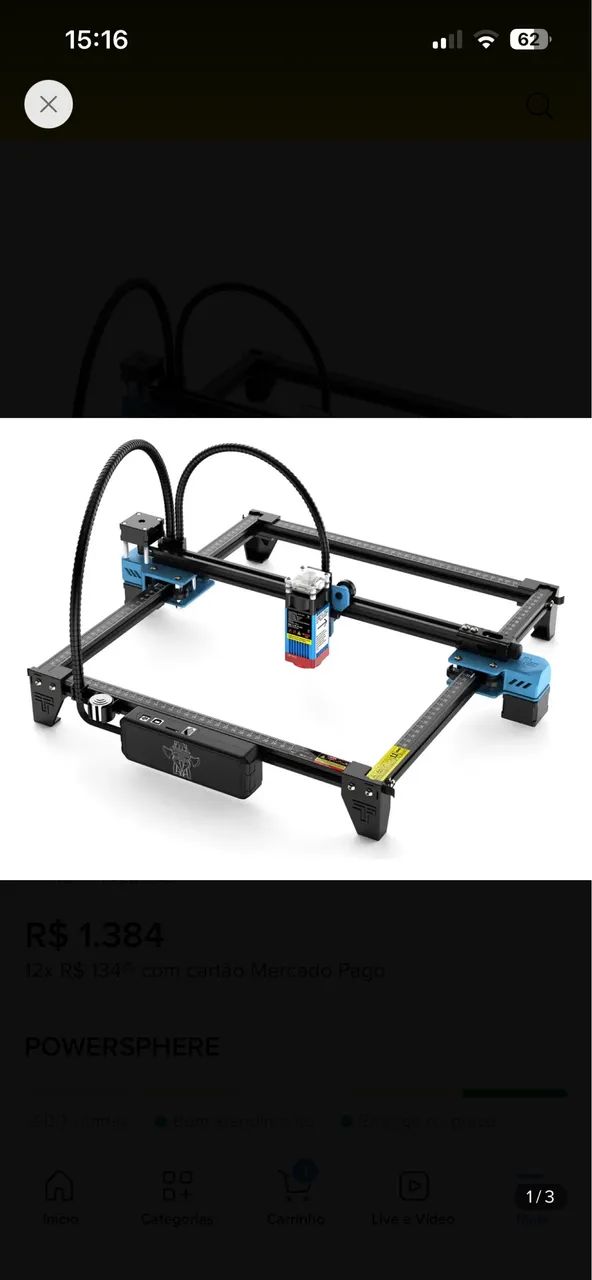 Máquina a laser