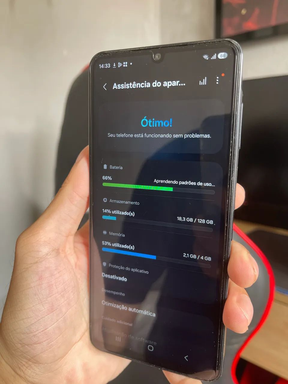 GALAXY A07 128gb EM PERFEITO ESTADO!! - Foto 4