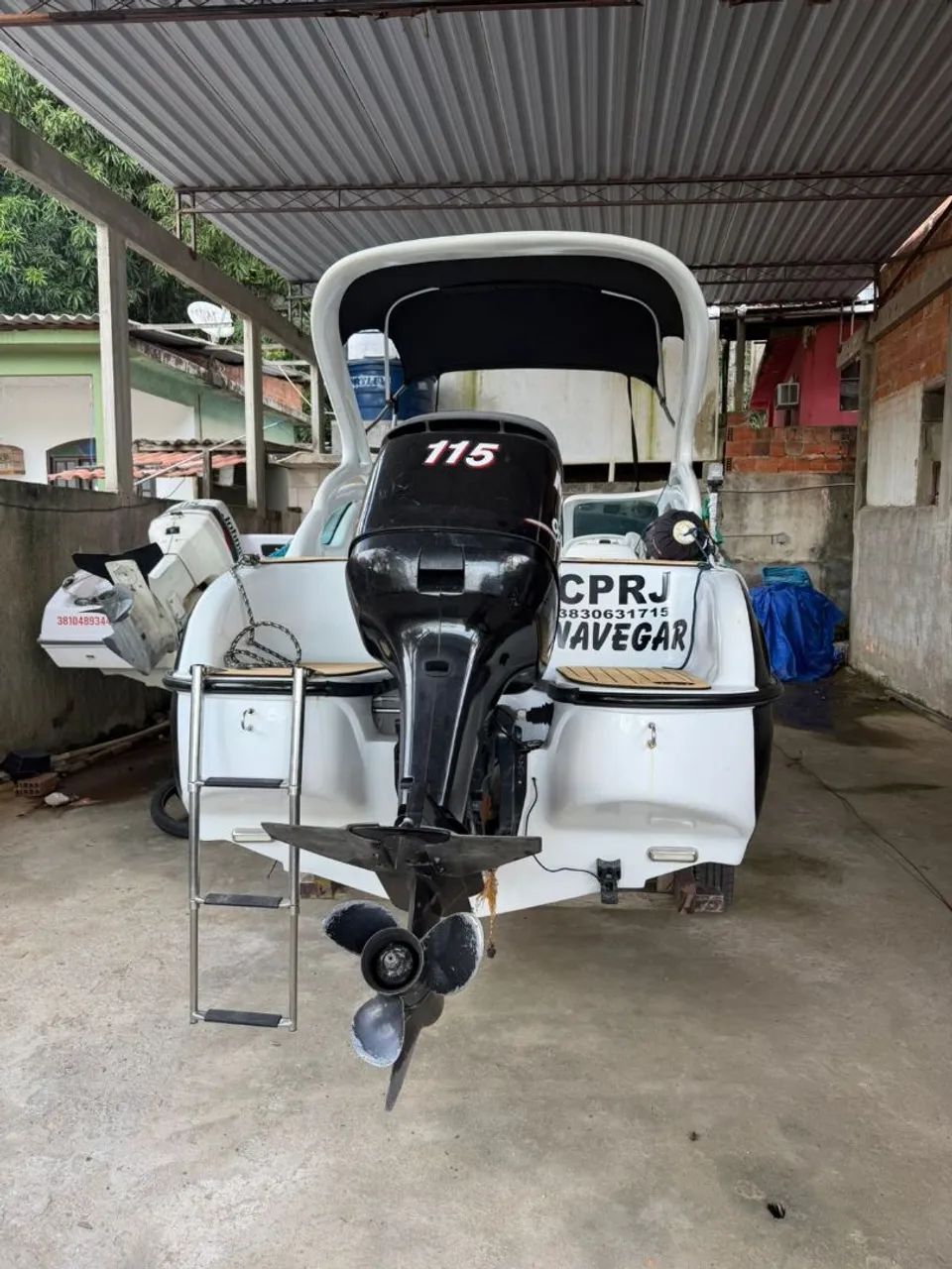 Vendo lancha raposo 20 pes - Foto 4