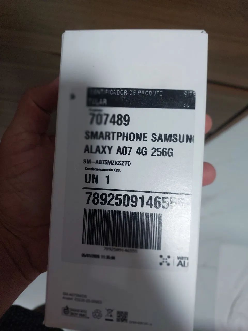 A07 ZERO COM NOTA FISCAL NA CAIXA - Foto 6