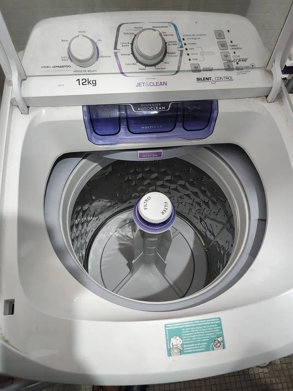 Máquina de lavar Electrolux 12 kg