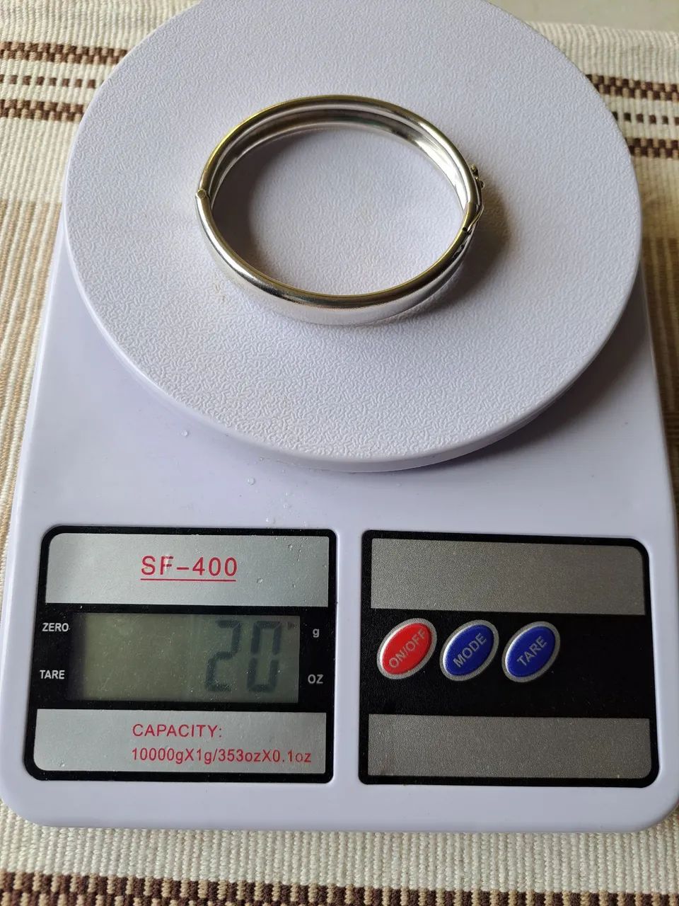 Bracelete prata com ródio - Foto 4