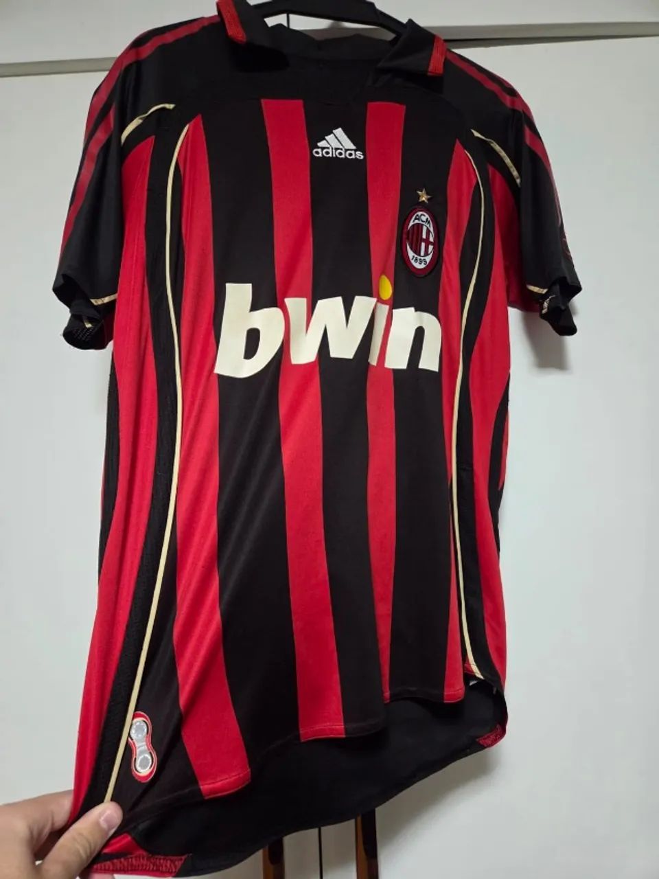 camisa milan home 2006/2007 kaka