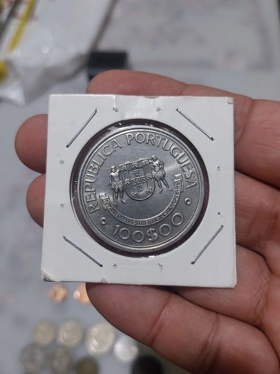 Grande Moeda de Portugal alusiva às Ilhas Canárias  - Foto 2