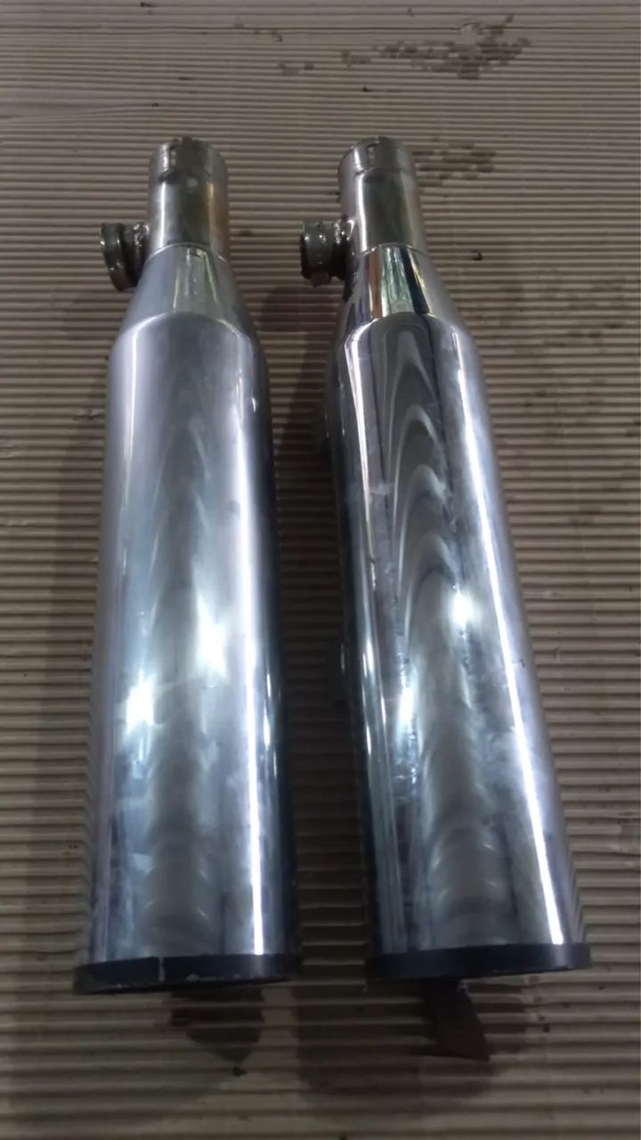 Cano de descarga moto Harley Davidson 2015 Original (Par) - Foto 2