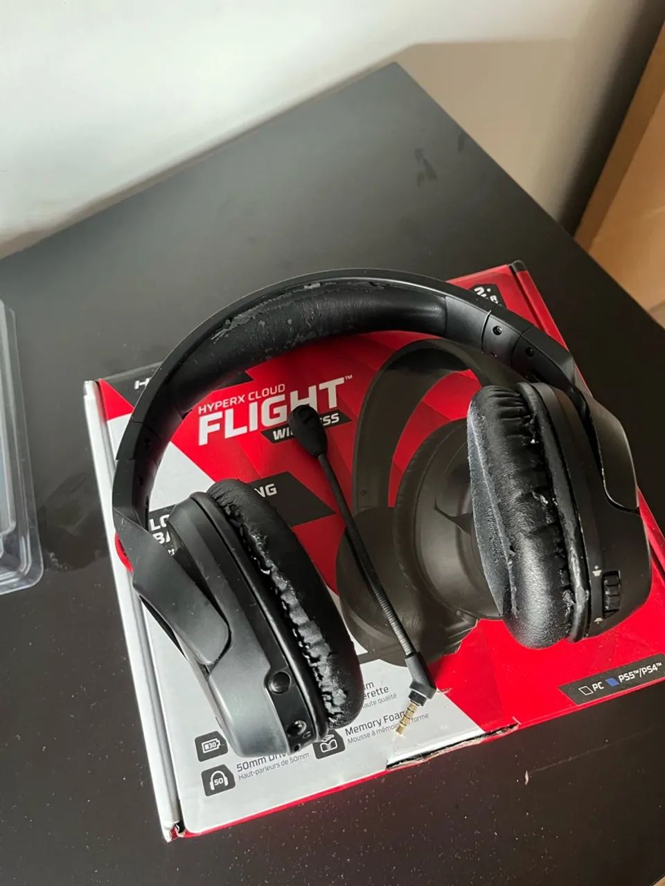 Headset HYPERX Cloud Flight - sem fio - Foto 4