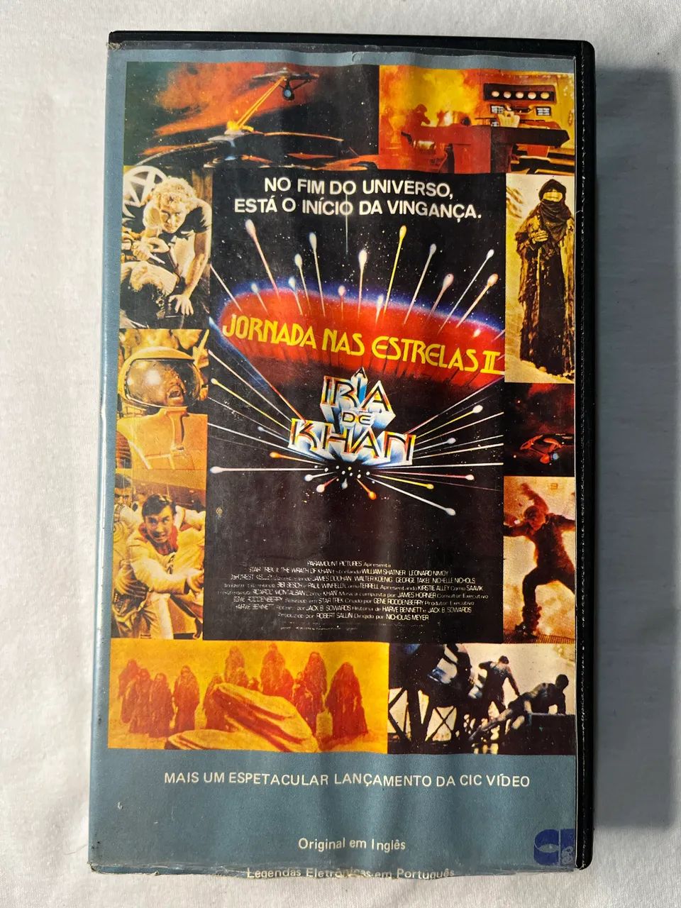 Vhs jornada nas estrela 2 a ira de khan 