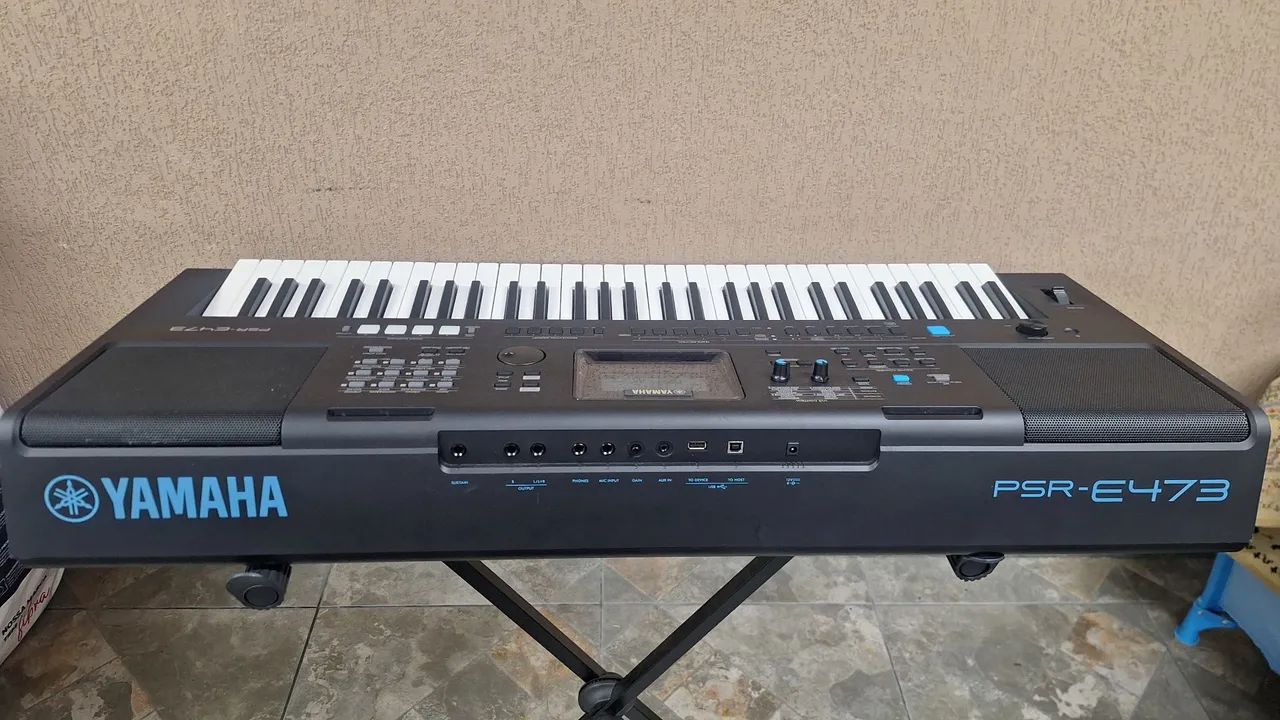 Teclado yamaha E473 impecável! - Foto 3