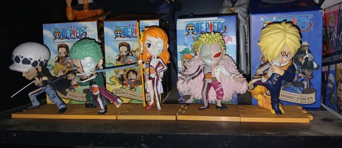 coleçao mighty jaxx one piece originais com caixa - Hobbies e