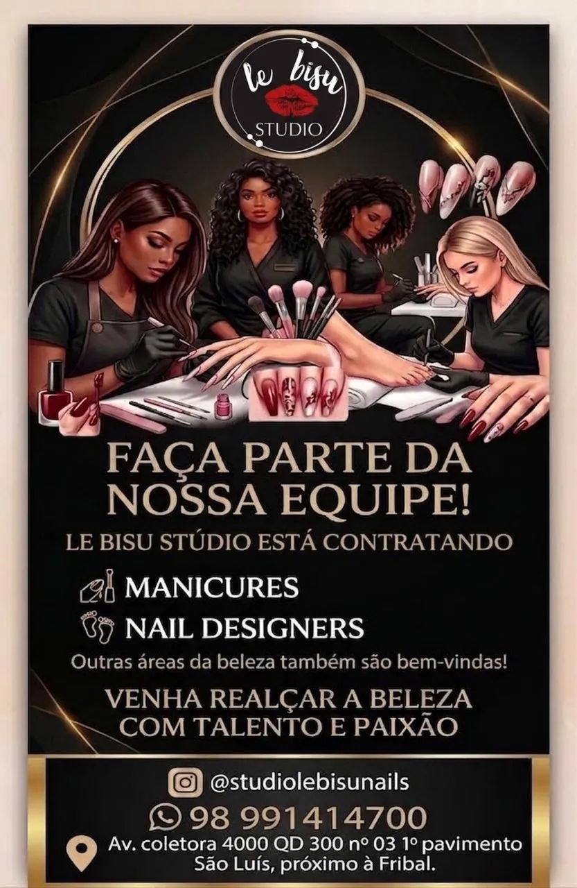Precisamos de manicures 