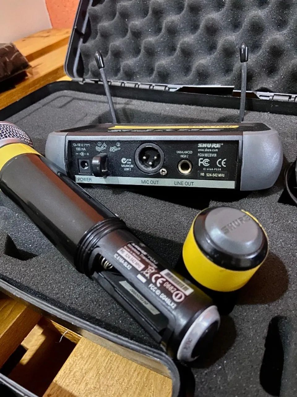 Microfone sem fio shure pgx4 - Foto 5