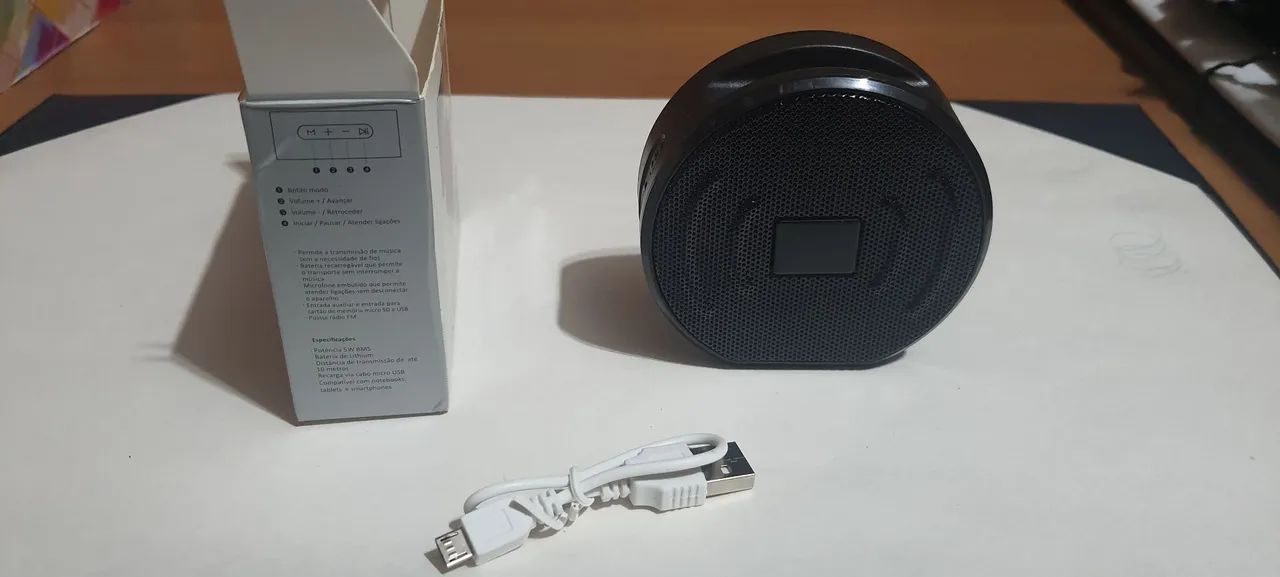 caixa de som portátil Bluetooth K320 - Foto 2