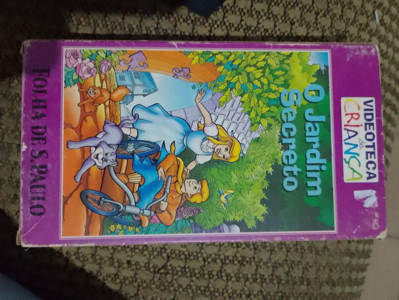 Fita vhs O Jardim Secreto 