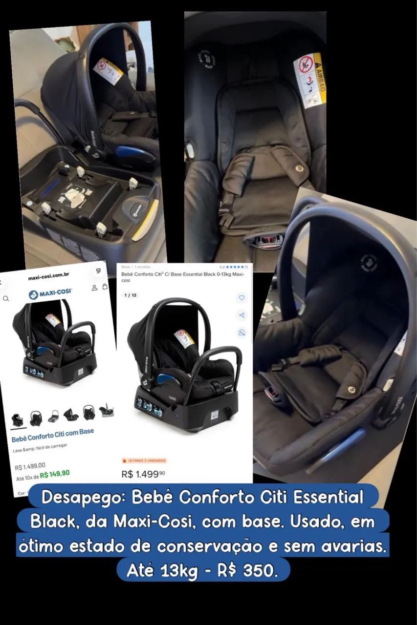 Bebê conforto Maxi Cosi
