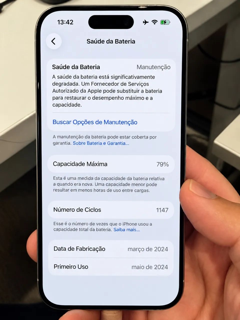 iPhone 15 Pro 256 GB  | Caixa + Cabo - Foto 3