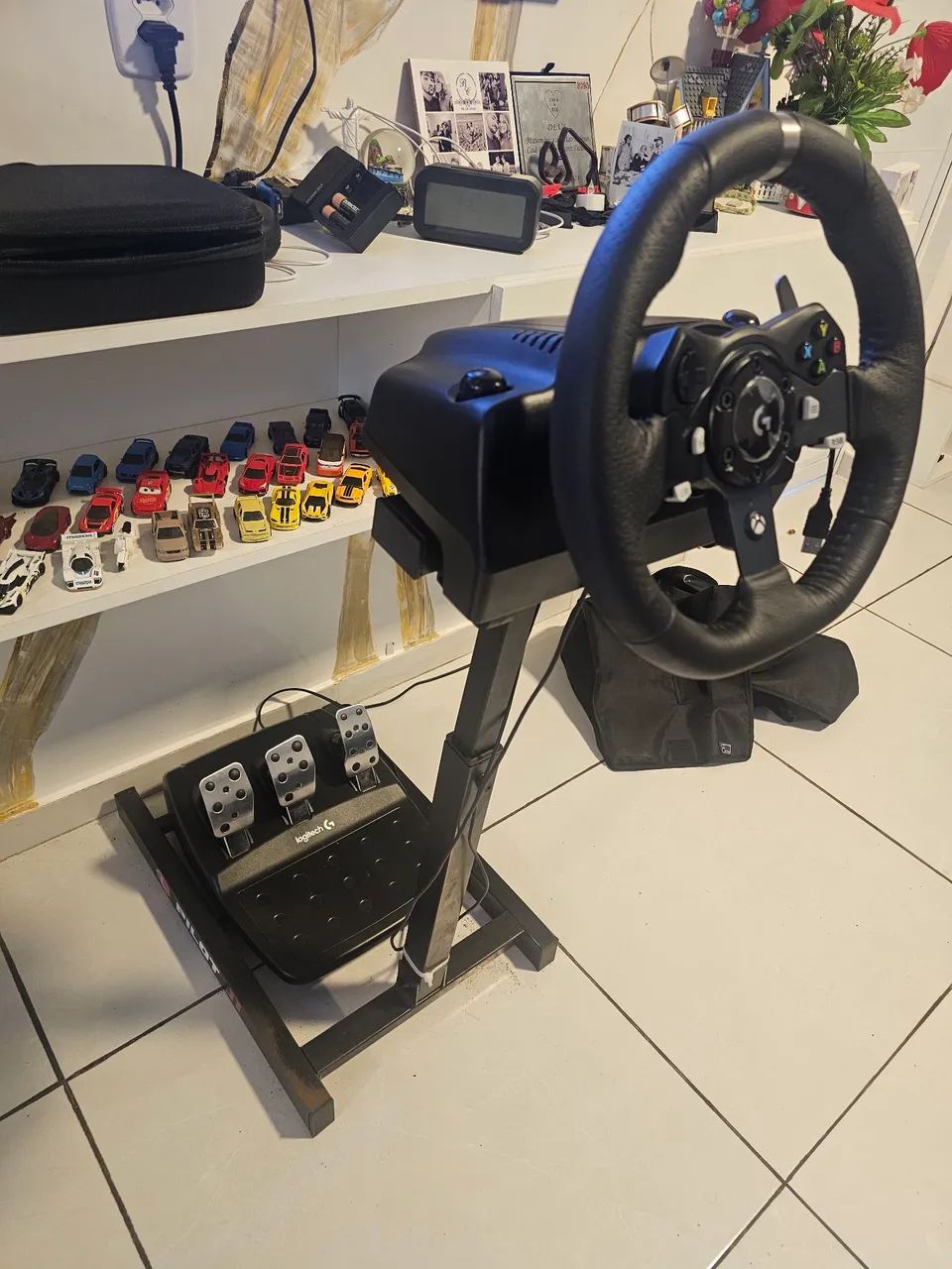 Volante Logitech G920 + cockpit + Capas protetoras + garantia logitech  - Foto 5