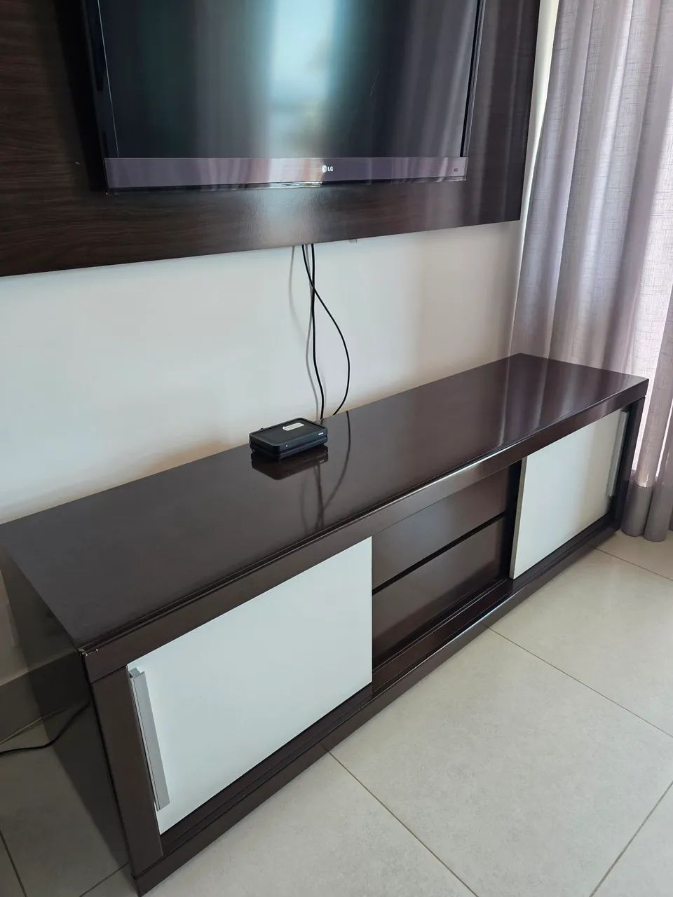 Rack + painel para TV, em MDF - Foto 2