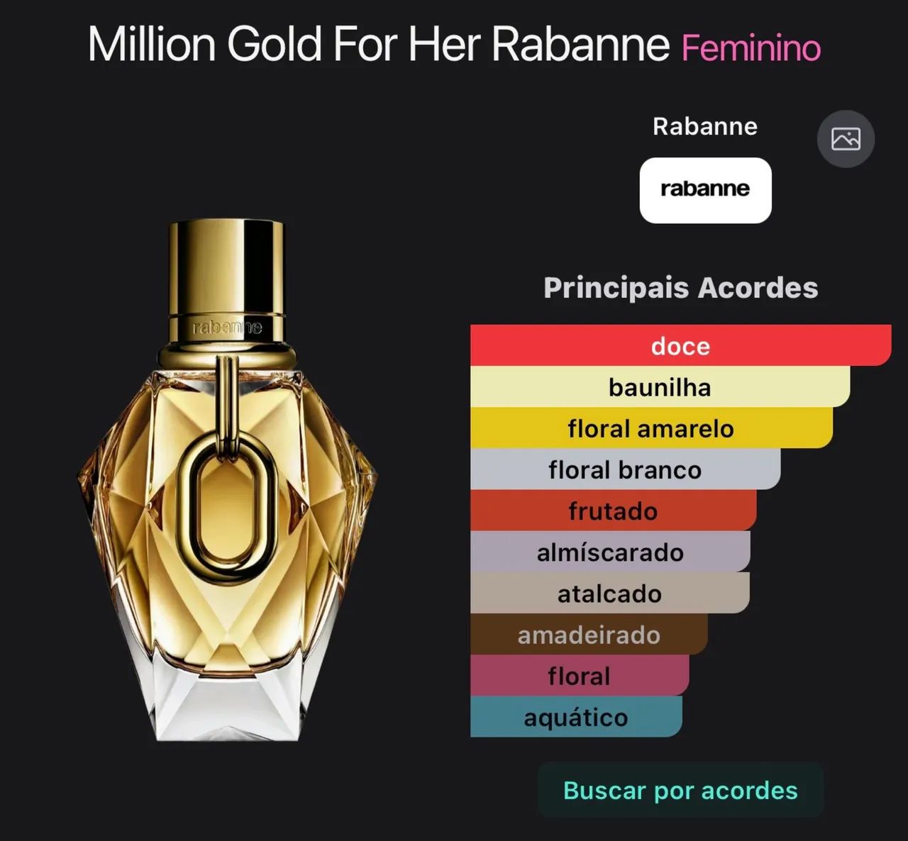 Perfume Million Gold For Her - Foto 3