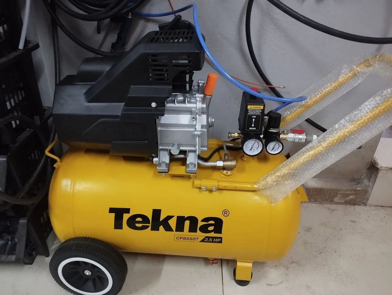 Compressor 127v  50l 8 pés  - Foto 5