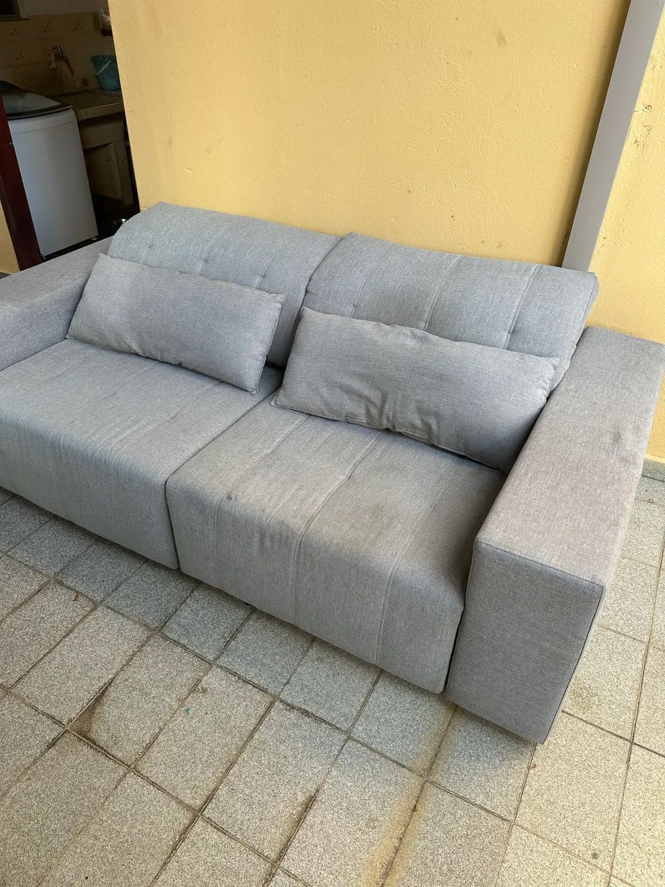 Sofá 2,20m Retrátil e Reclinável - Conforto e ótimo custo-benefício - Foto 2