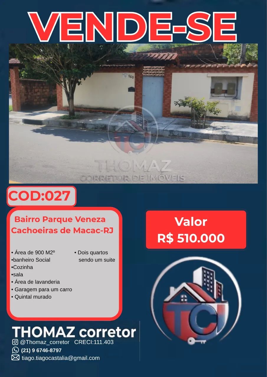 Casa no Parque Veneza / cachoeiras de Macacu-RJ