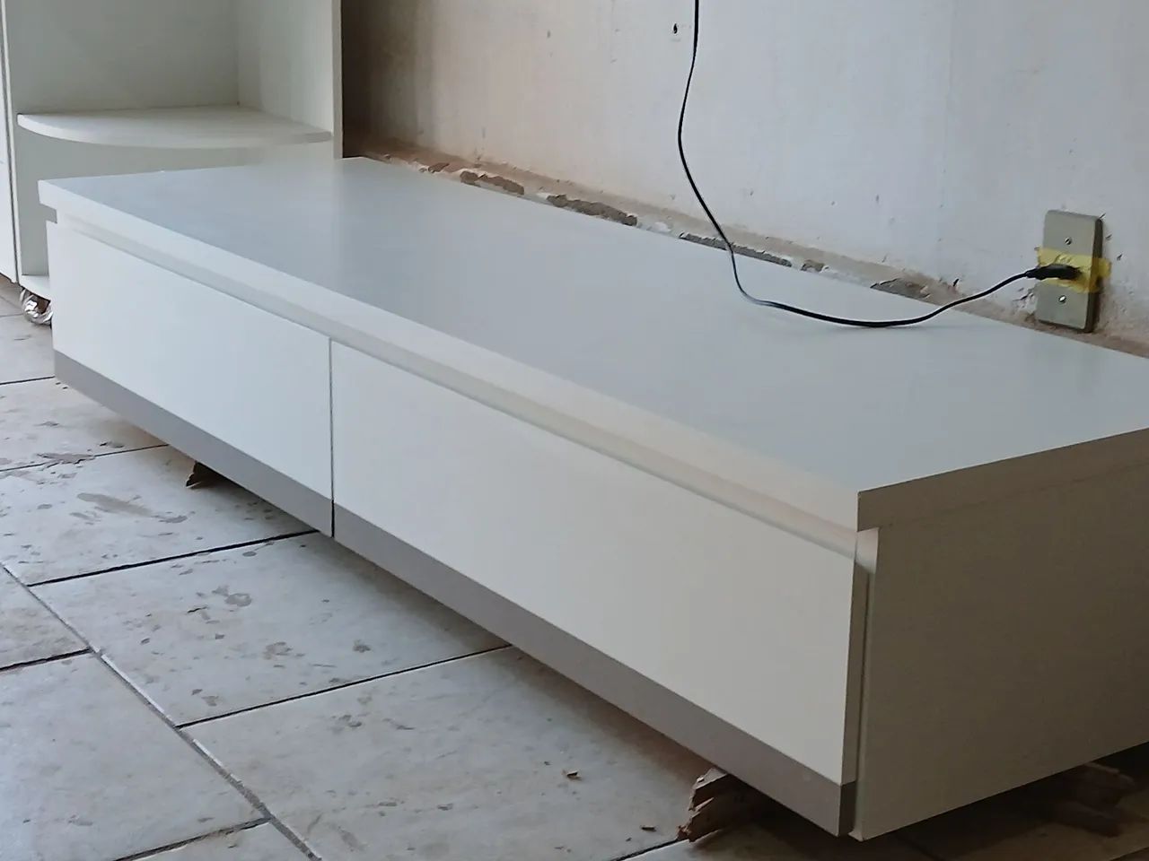 Expositor bancada baixa 161x49 