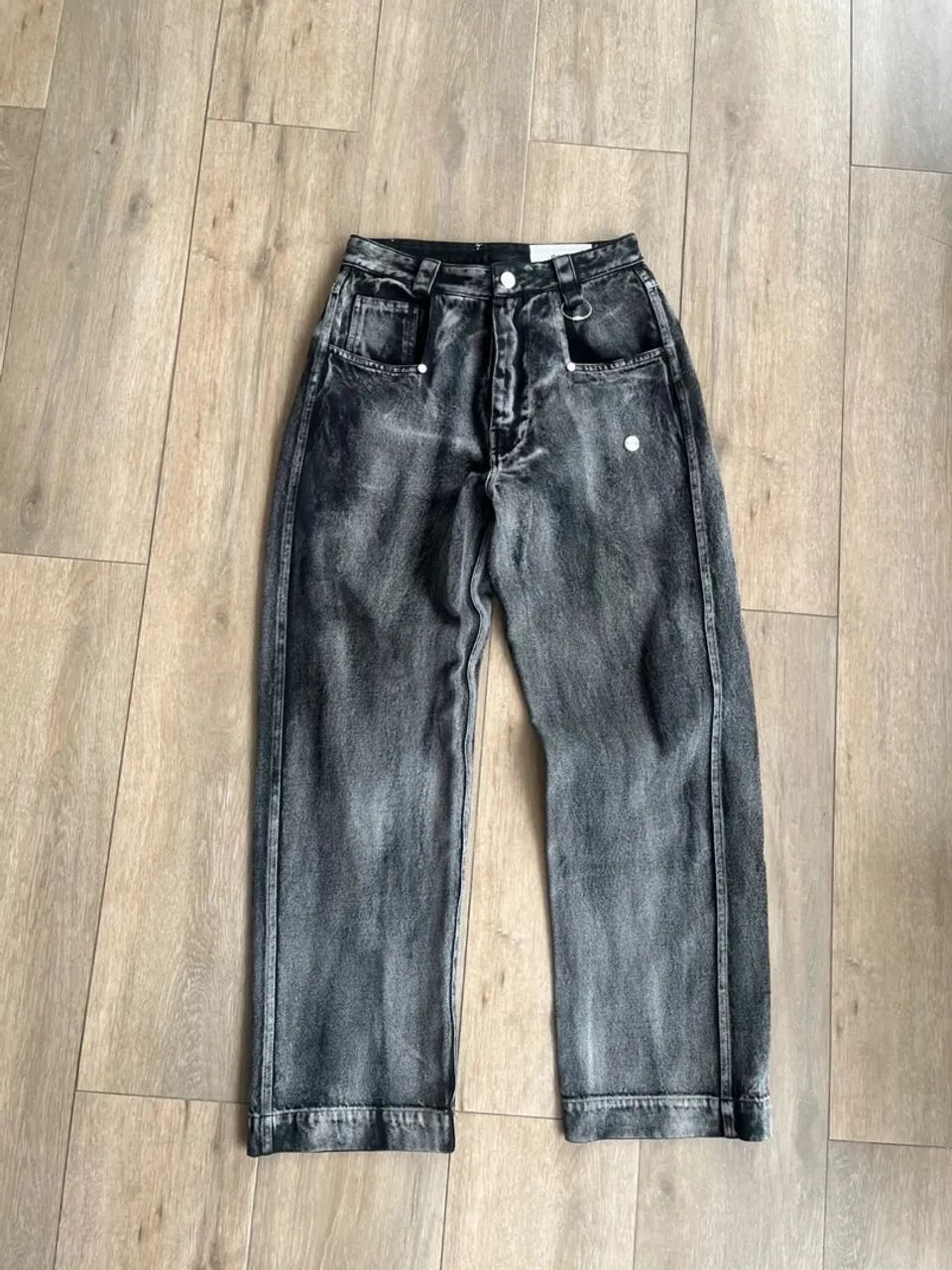 Calça jeans pace - prata